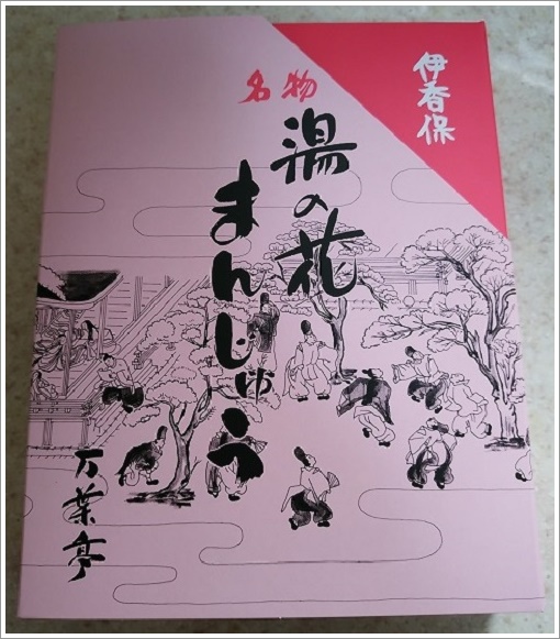 伊香保の温泉湯の花まんじゅう１２個入り