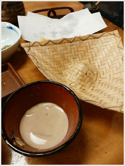 大澤屋の水沢うどん完食です！やっぱり水沢うどんは旨い！